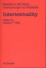 Front cover of Intertextuality book